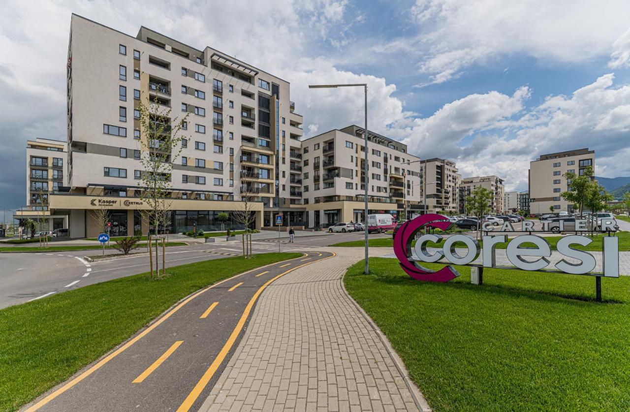 Coresi Modern Apartment Braşov Exterior foto